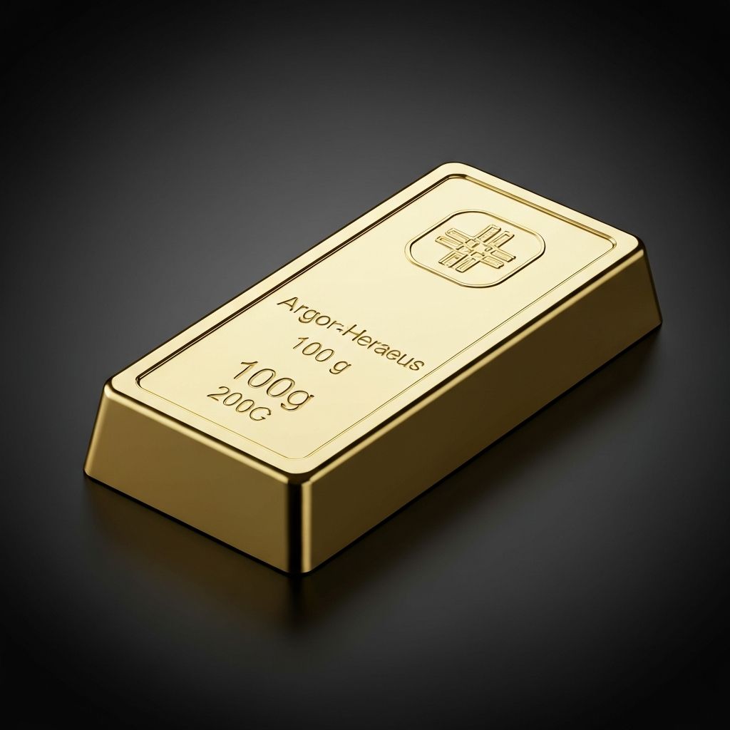 亞格·賀利奇金條 100克 - 999.9純金