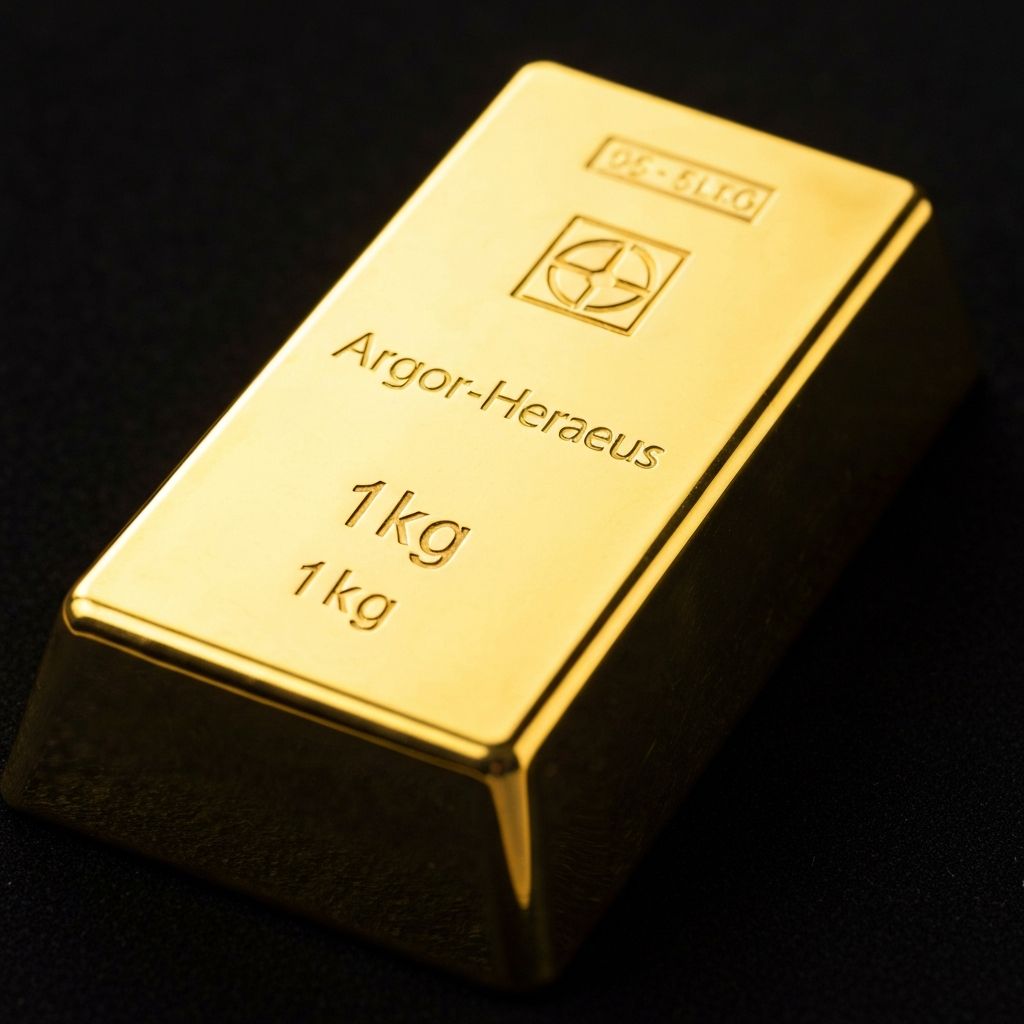 亞格·賀利奇金條 1公斤 - 999.9純金