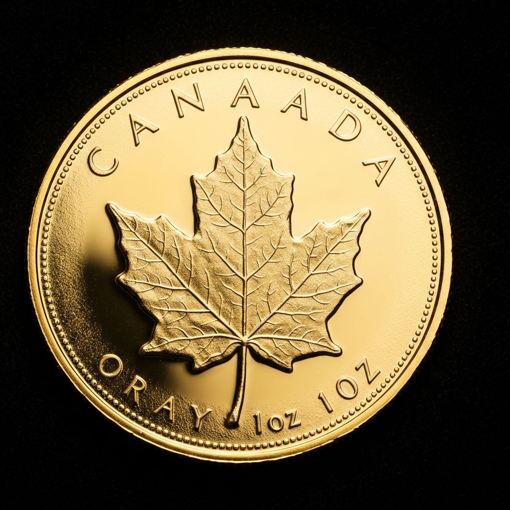 加拿大楓葉金幣 1盎司 - 999.9純金